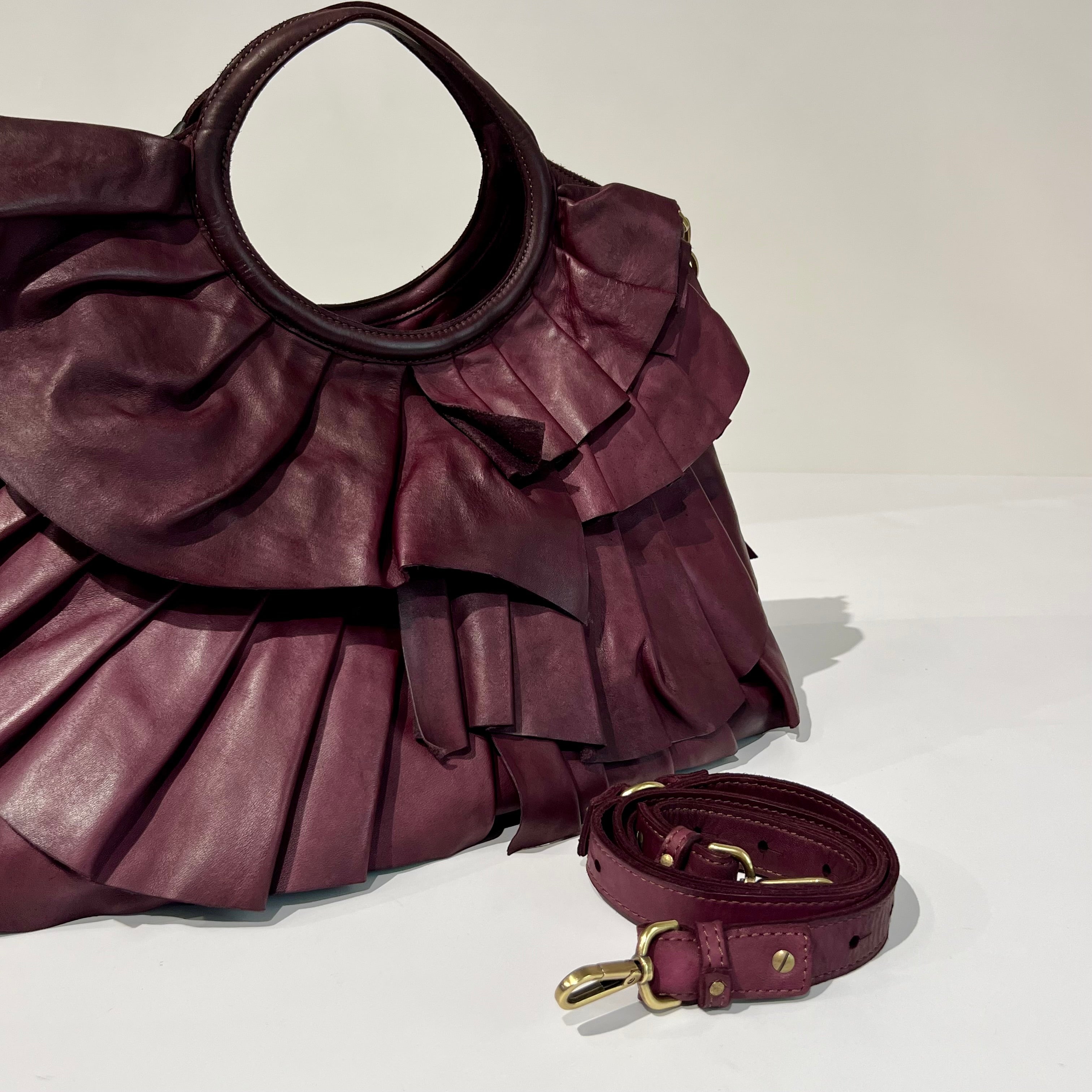 W6-3030 BORSA CAMILLA ENNA L Prugna C3507