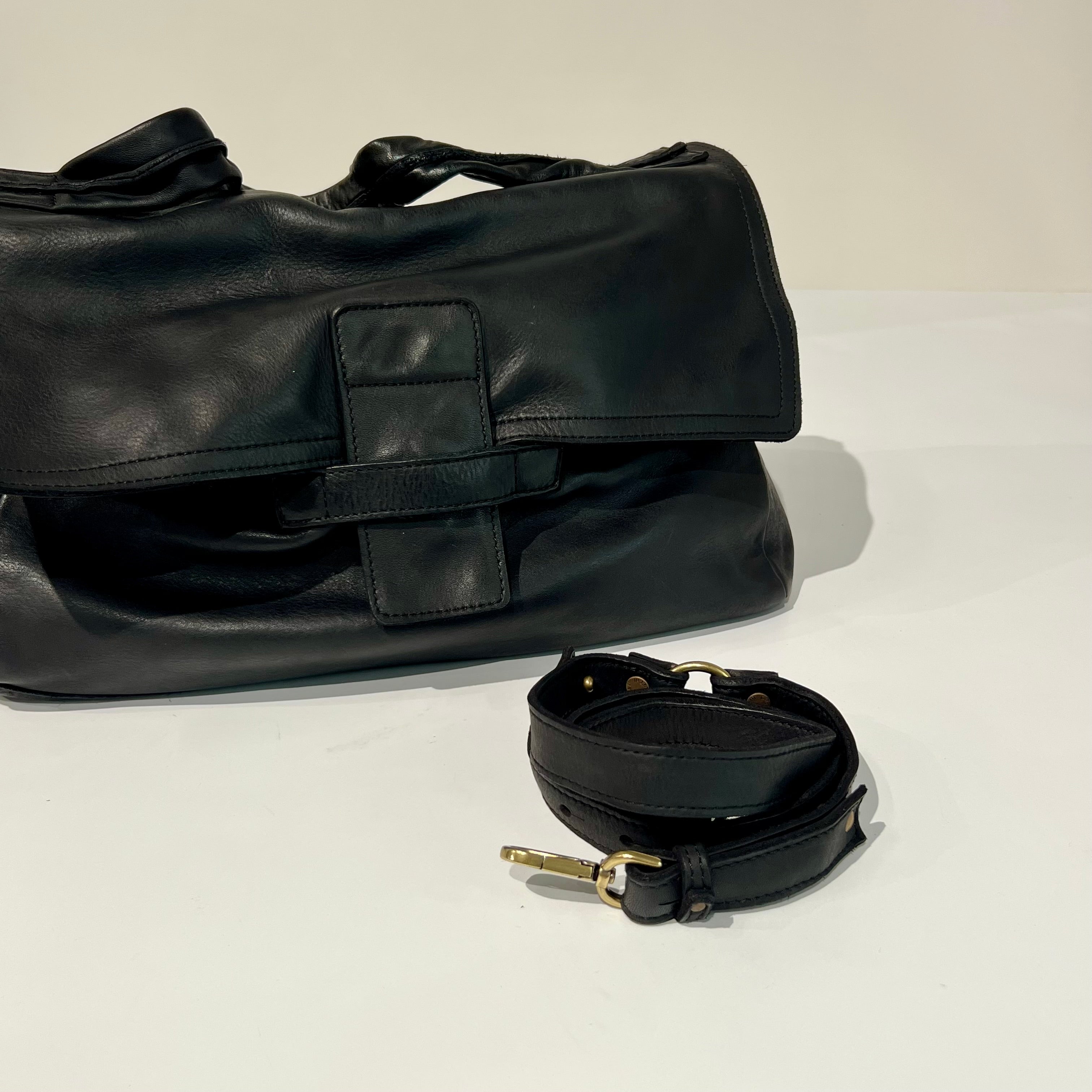W6-2744 BORSA MARIA PARMA L Nero C0001