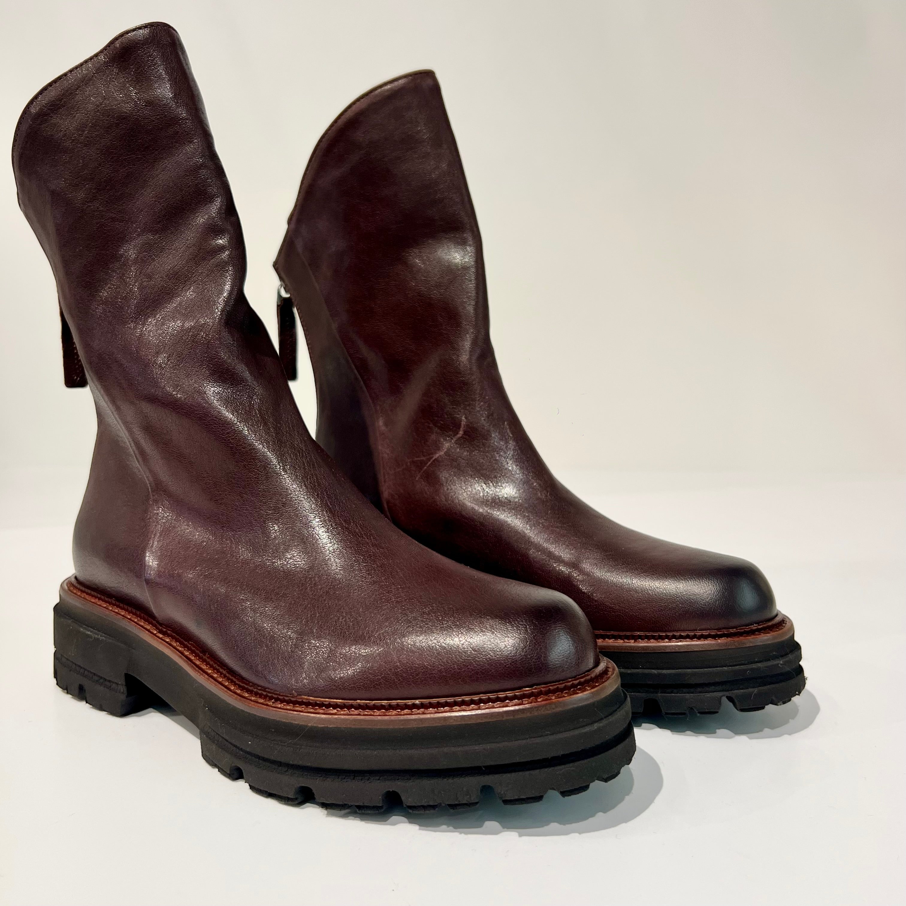 W6-3270 Polacchino Zip West Testa di Moro