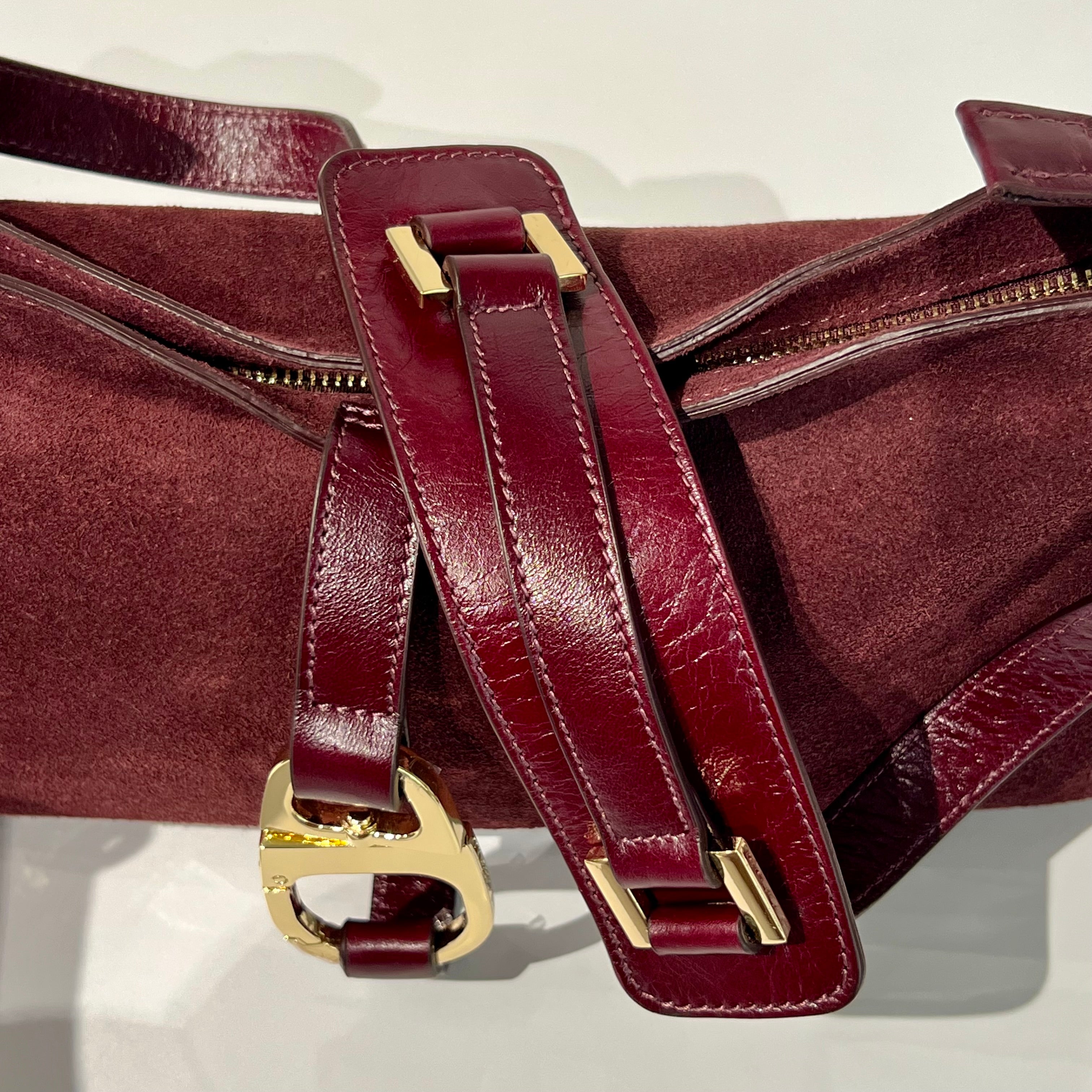 W6-3052 PARIS Suede Bordeaux