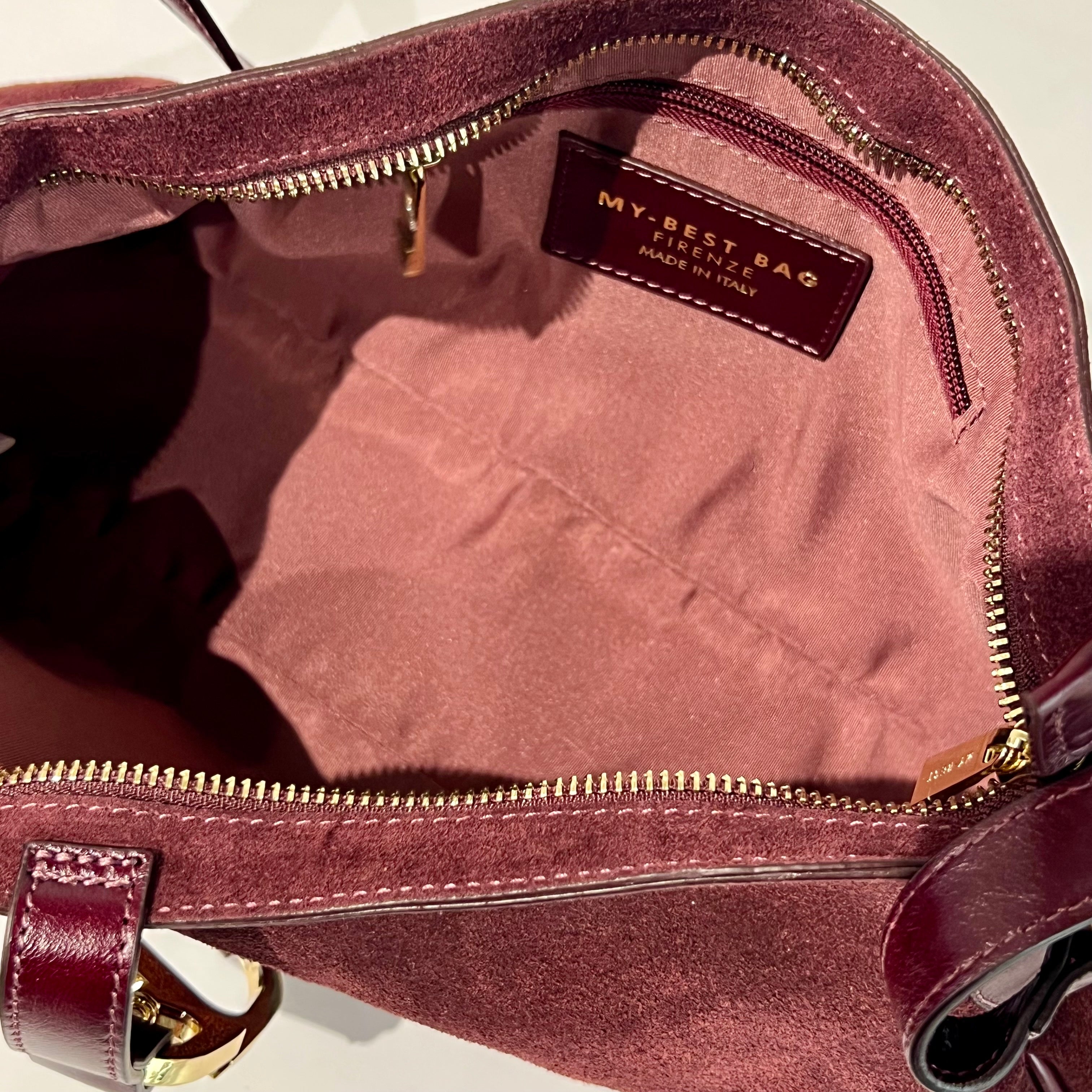 W6-3052 PARIS Suede Bordeaux
