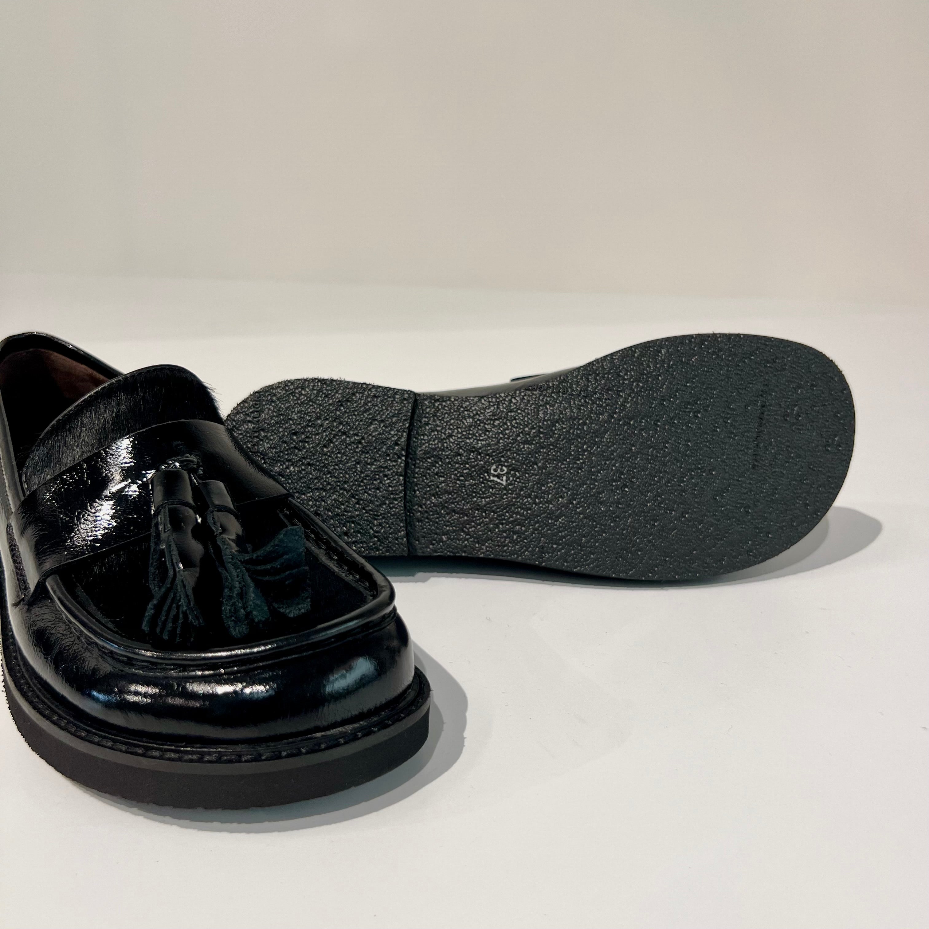 W6-9714 Mocassino Alias Pony Nero