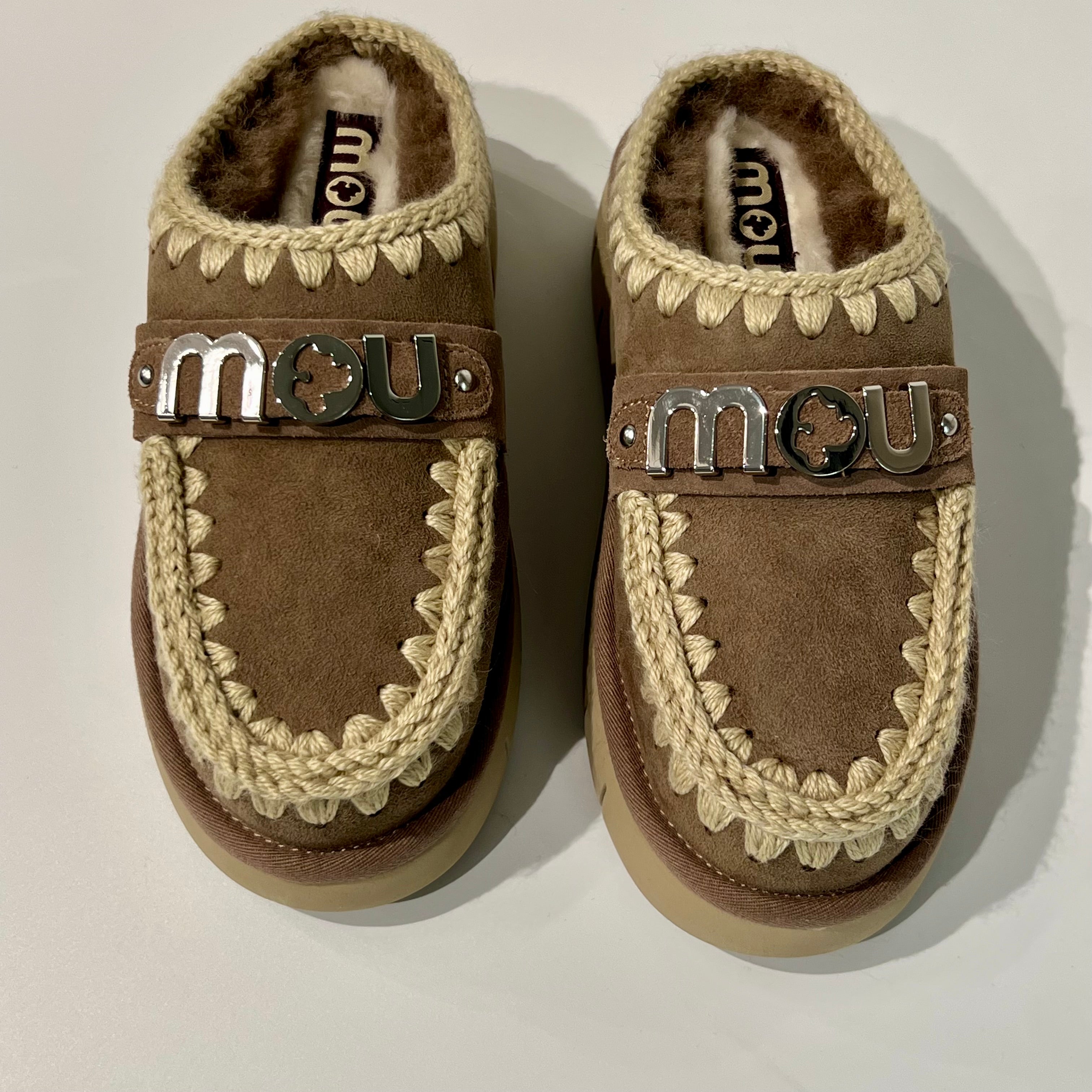 W5-Bonce Clog Metal Logo Elefant Grey