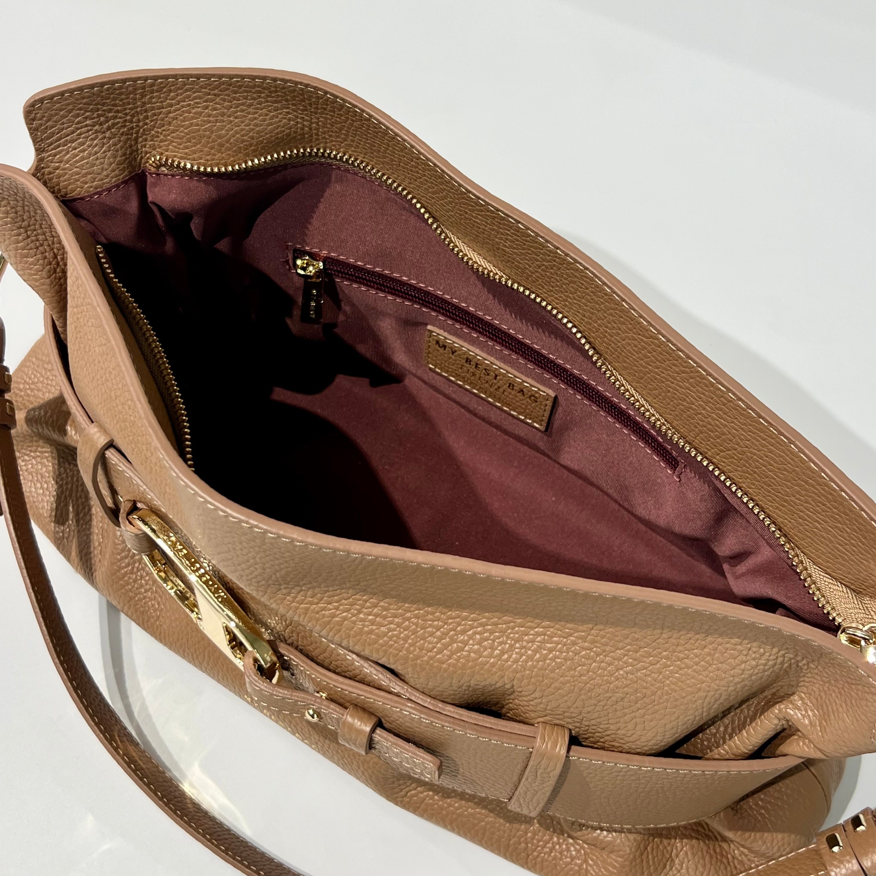 W5-1041 MARGOT Borsa Caramel