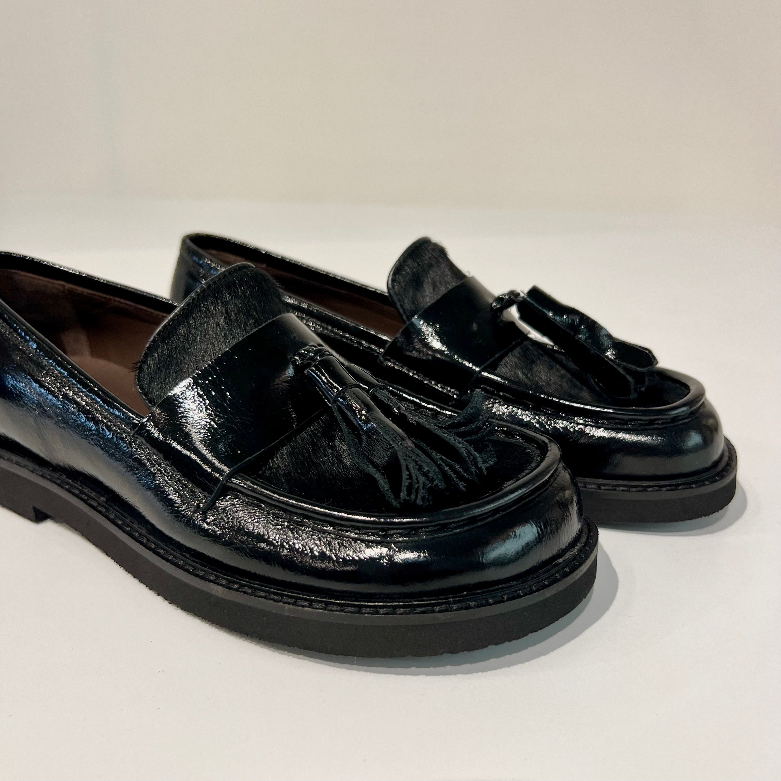 W6-9714 Mocassino Alias Pony Nero