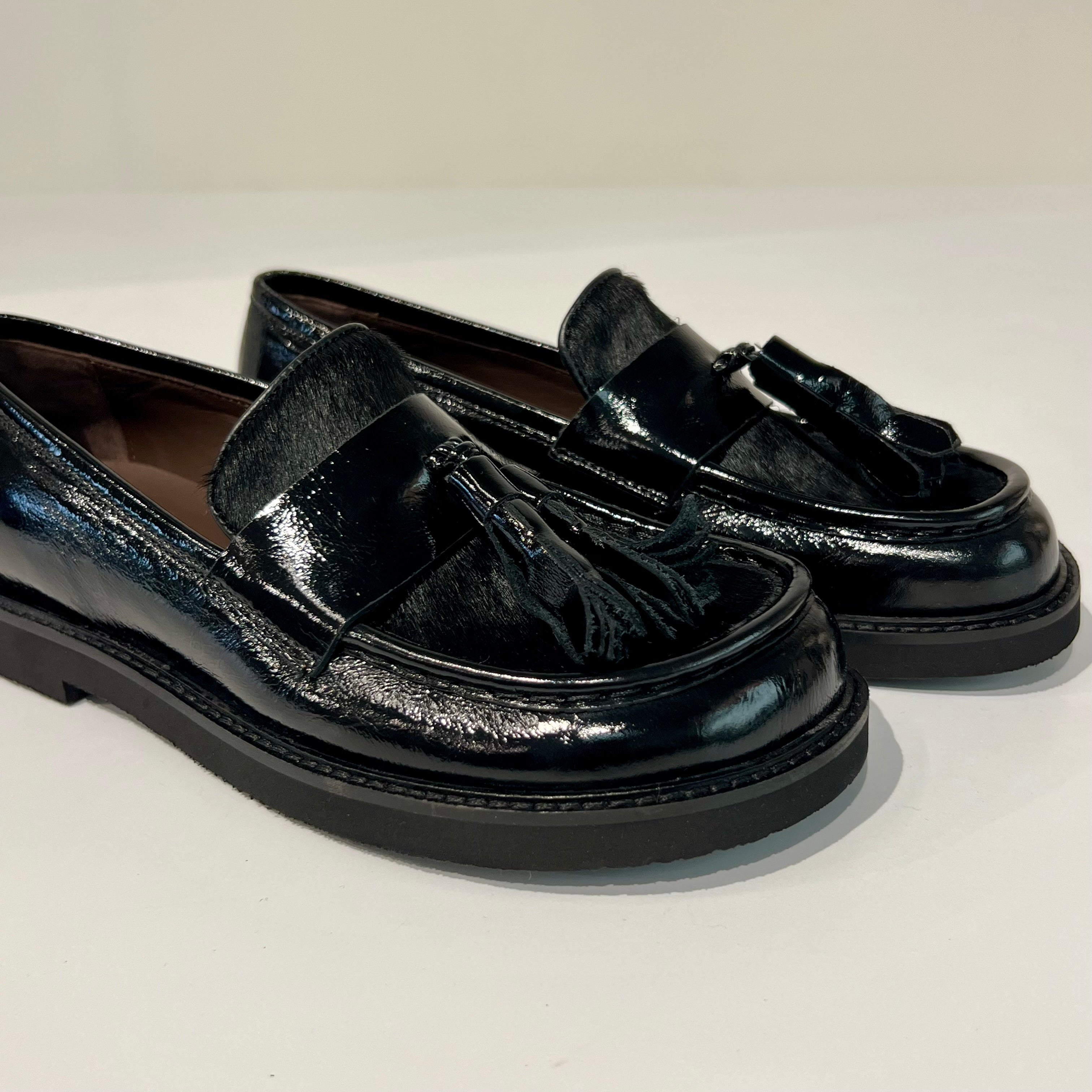 W6-9714 Mocassino Alias Pony Nero