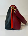 W5-7344 LIVIA Borsa Bicolore Doll Vinaccia/Nero