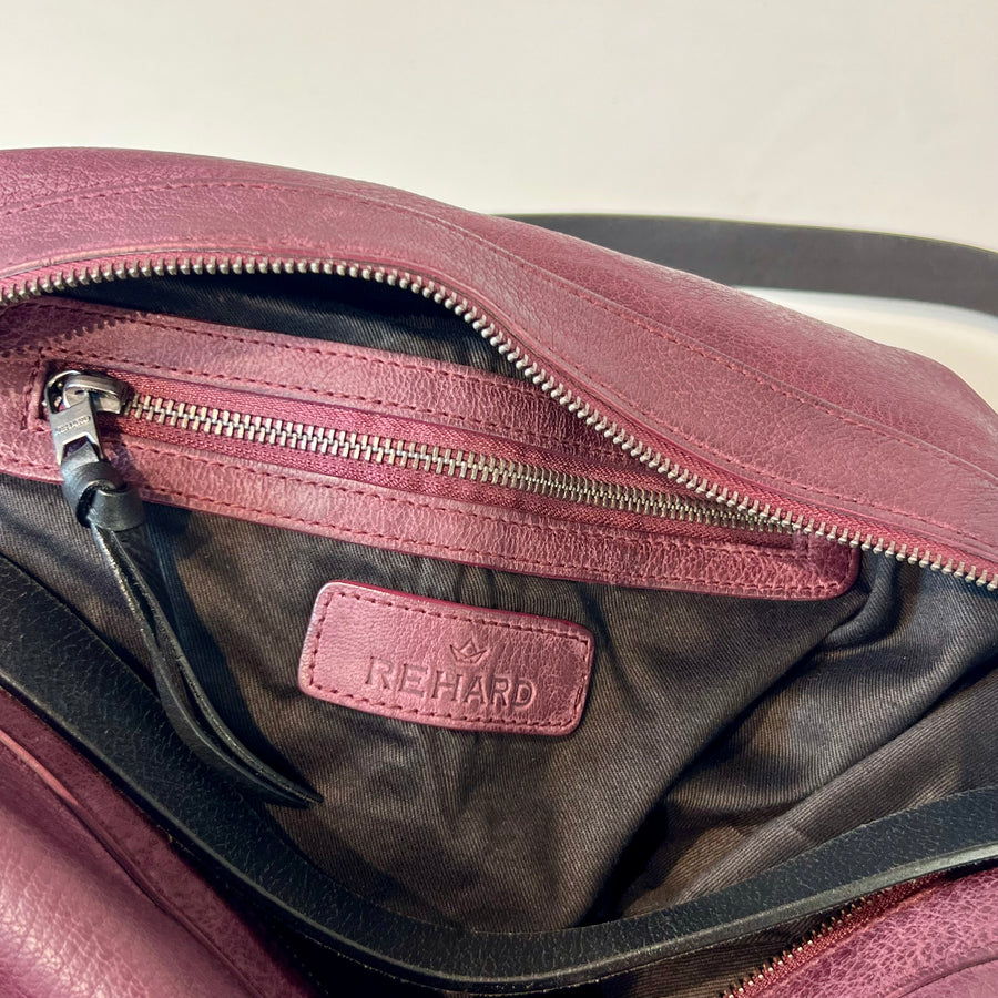 W5-9100 Borsa/Zaino Pelle Plum 038