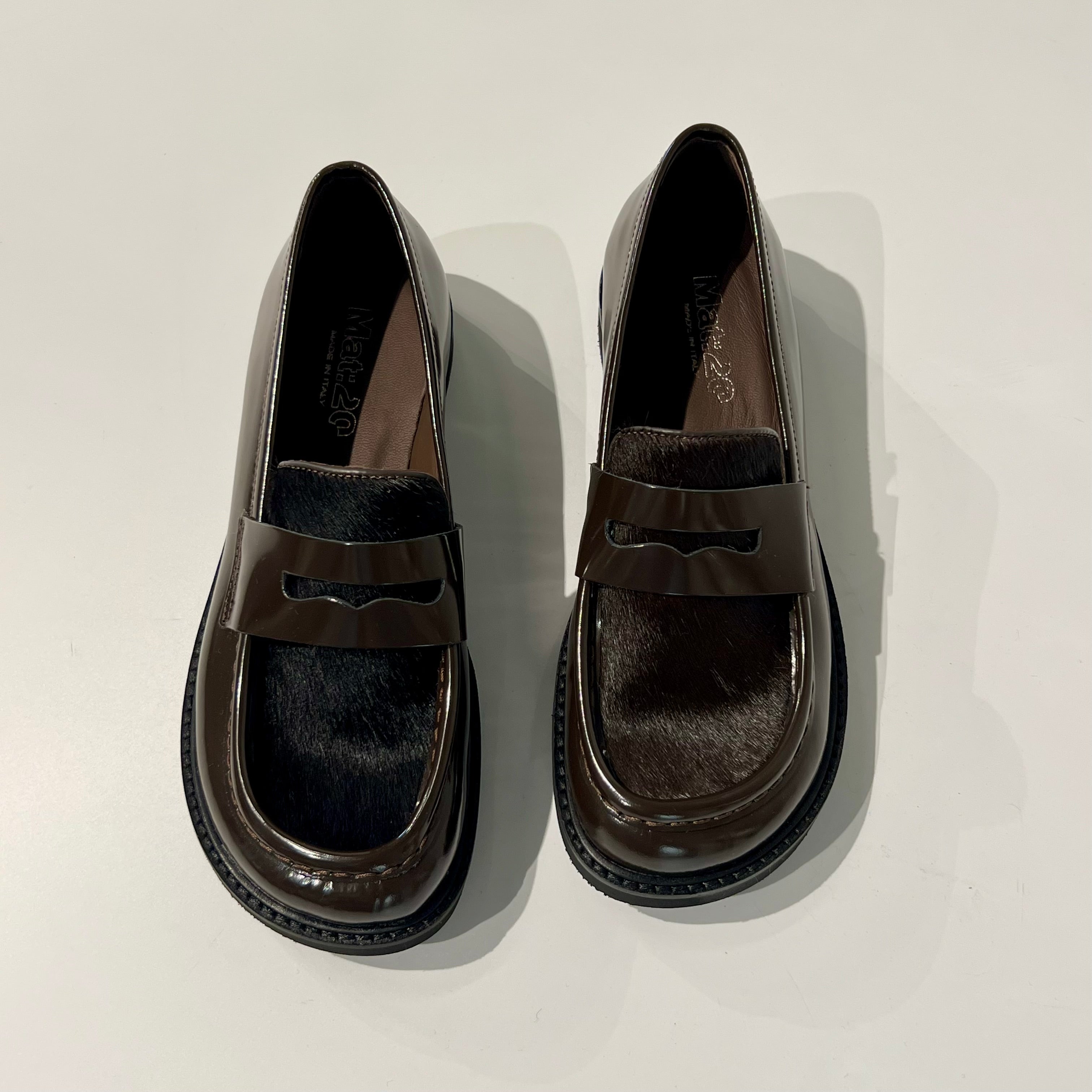 W6-9711 Mocassino Smart Pony Caffè