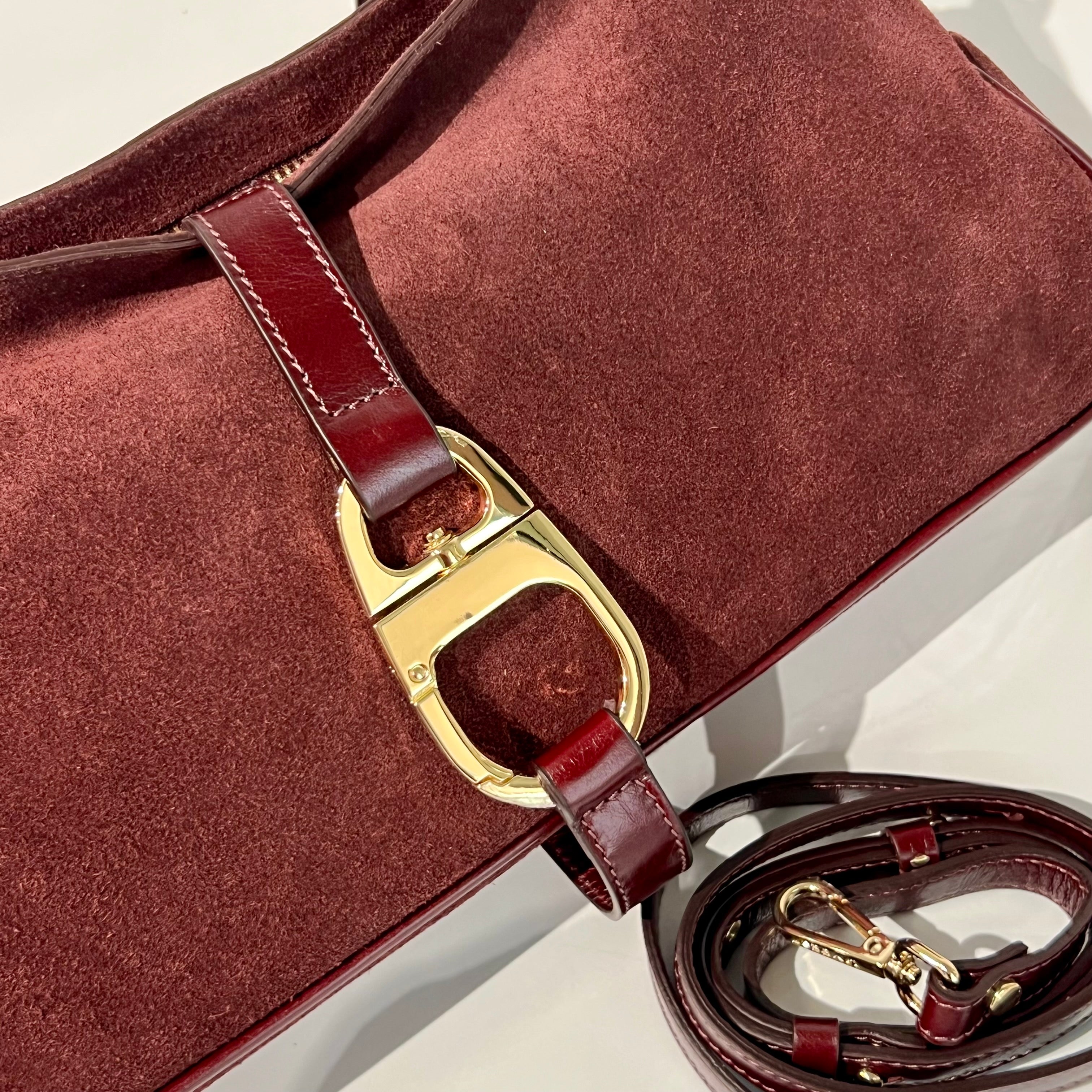 W6-3052 PARIS Suede Bordeaux