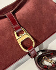 W6-3052 PARIS Suede Bordeaux