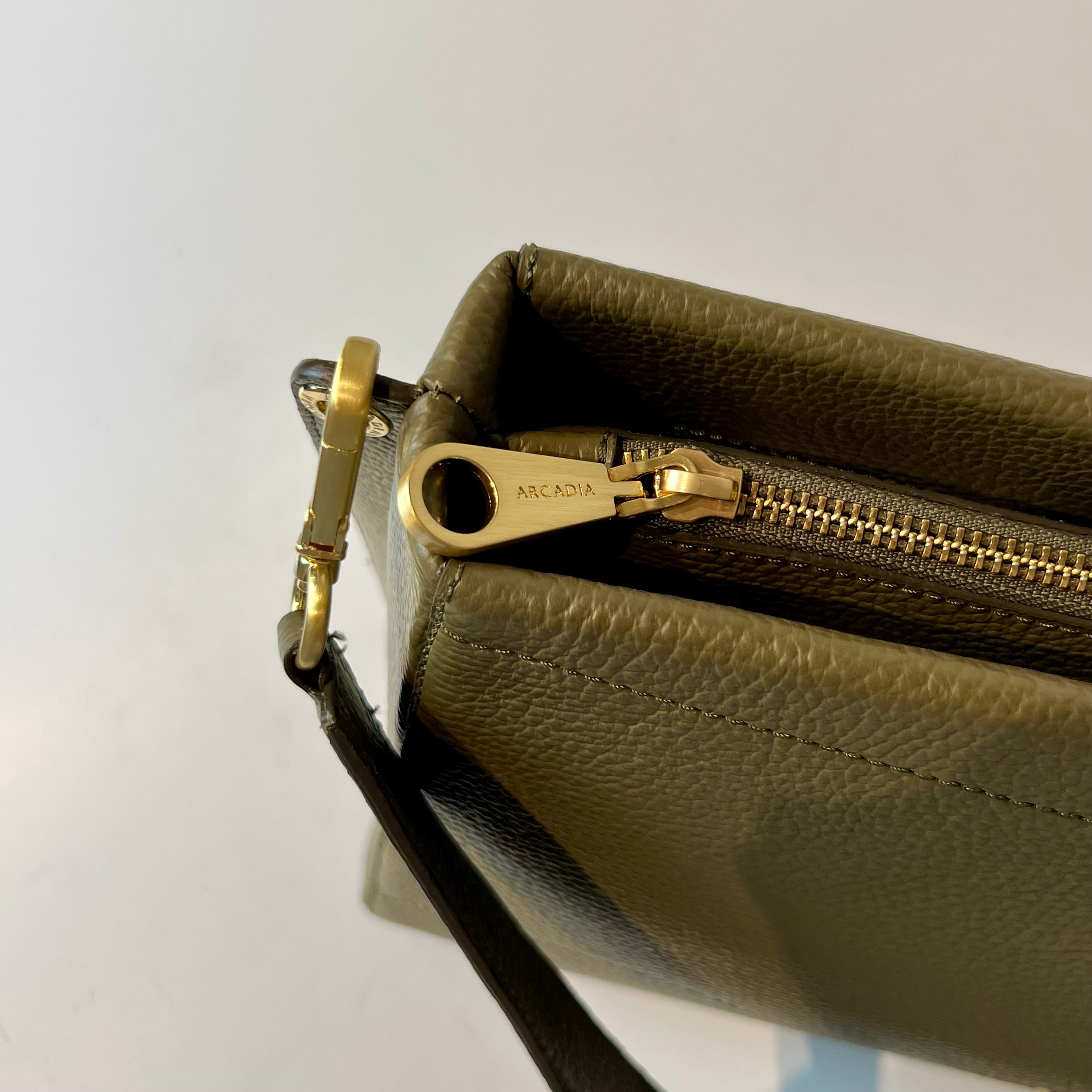 W5-8949 LEDA Borsa Large Doll Vegetale