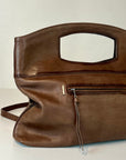 W5-9004 Borsa Tracolla Pelle Taupe 090