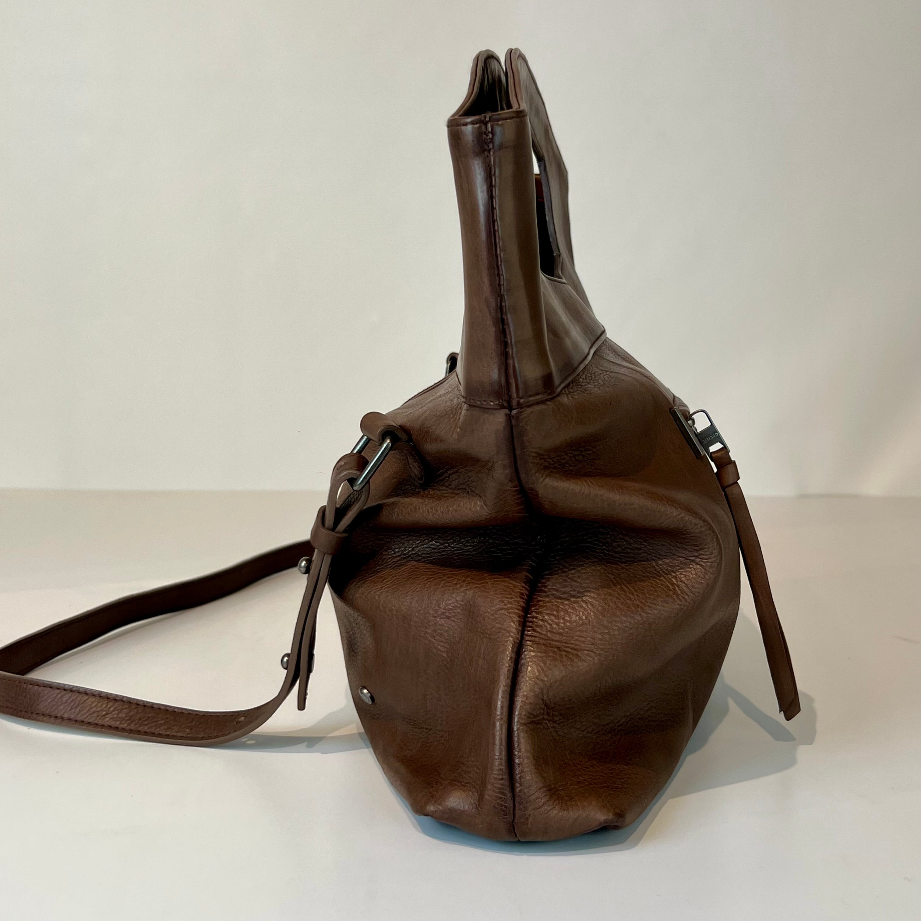 W5-9004 Borsa Tracolla Pelle Taupe 090