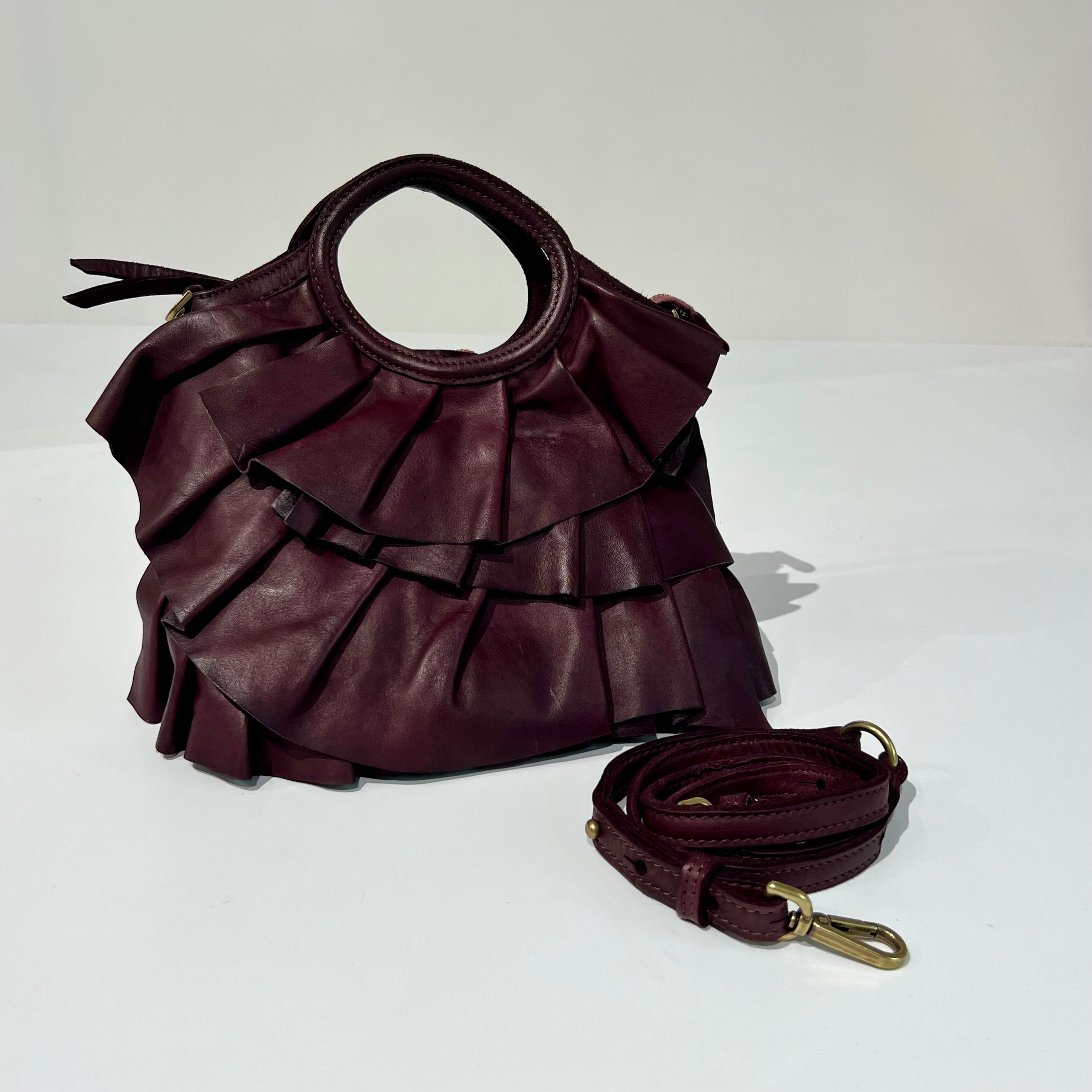 W6-3030 BORSA CAMILLA ENNA L Prugna C3507