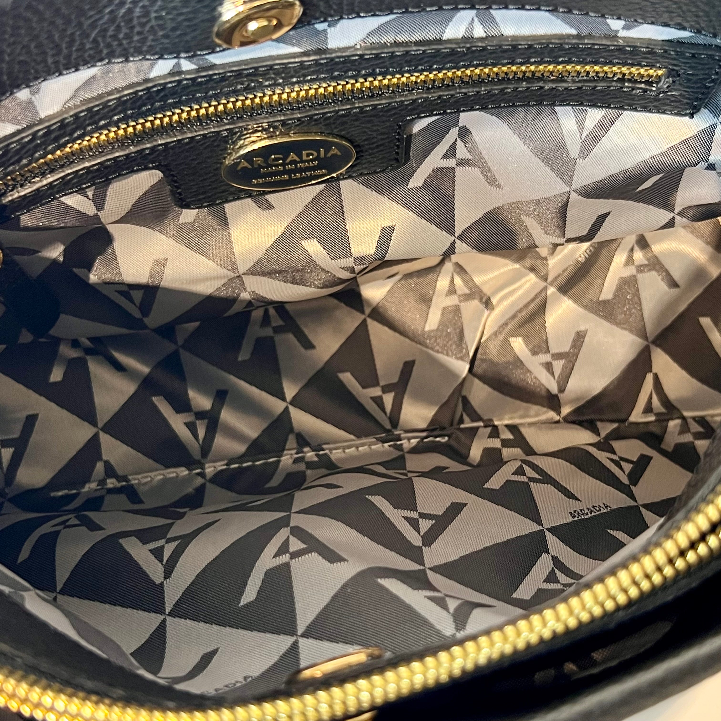 W5-8949 LEDA Borsa Large Doll Nero