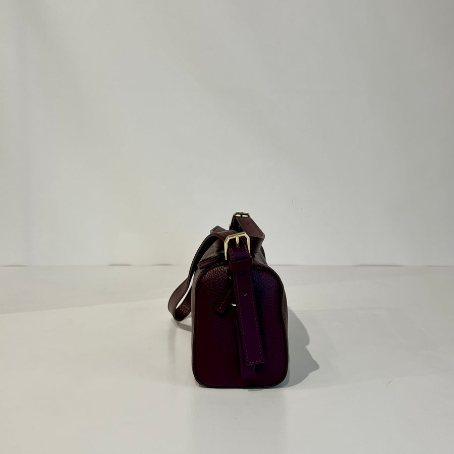 W5-8B0255 Borsa Camera Case Never Complete in Pelle Purple Red
