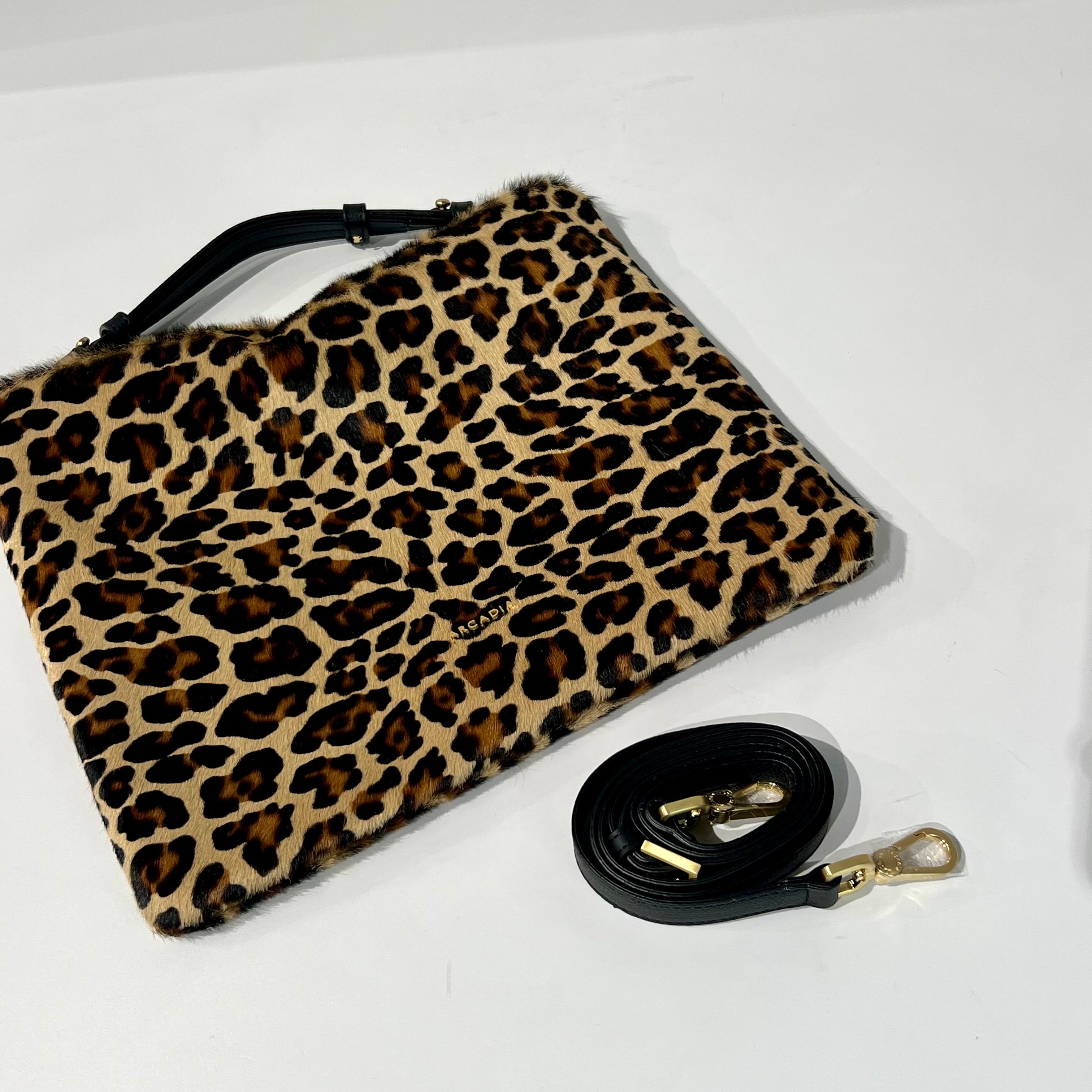 W6-1652 MIRTA Borsa Cavallino Small Leopard