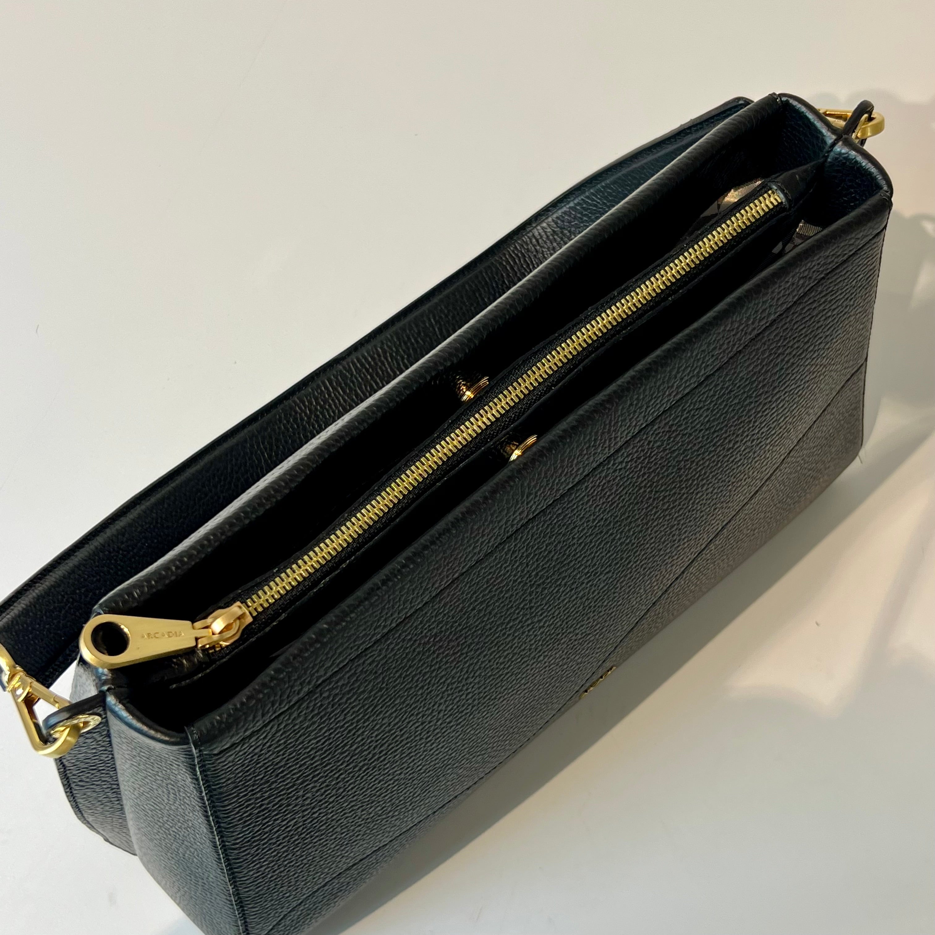 W5-8949 LEDA Borsa Large Doll Nero