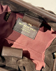 W6-3027 JANINE Suede Dark Brown