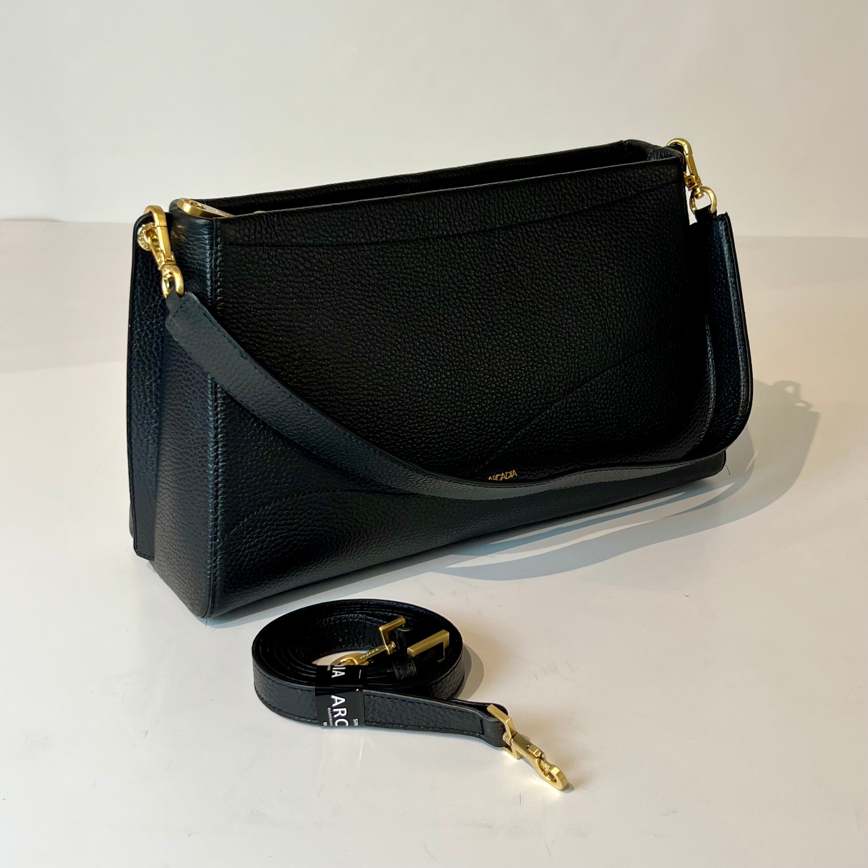 W5-8949 LEDA Borsa Large Doll Nero