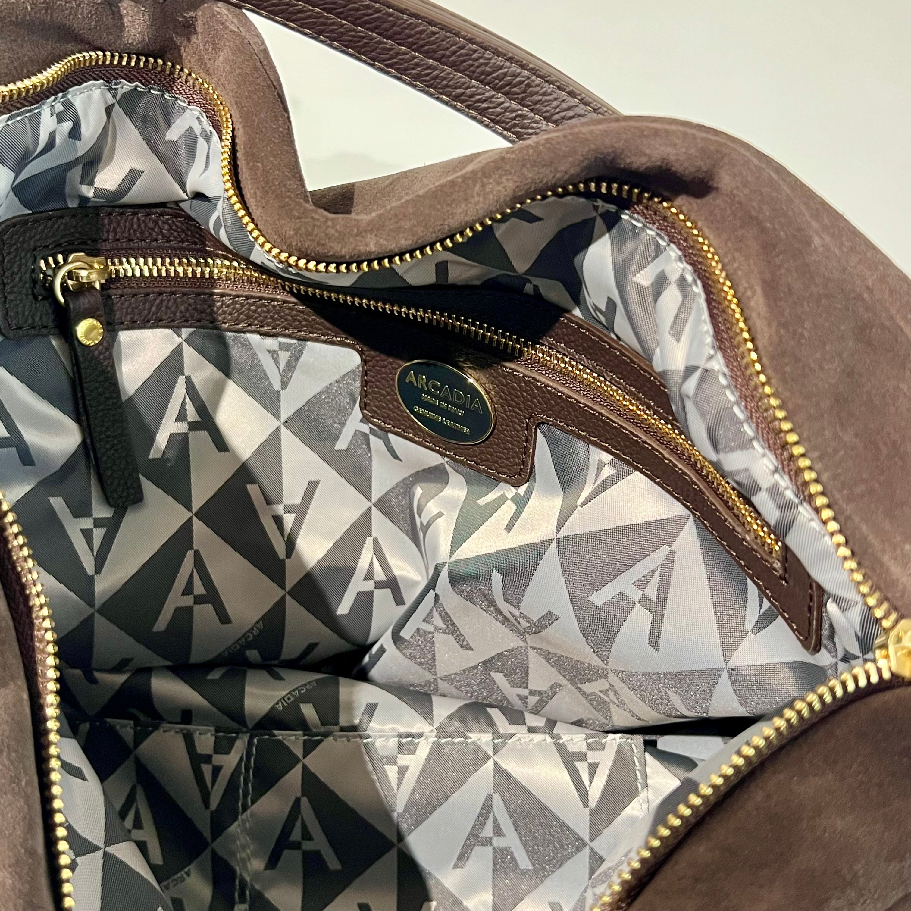 W6-1651 MIRTA Borsa Cam Large Cocoa