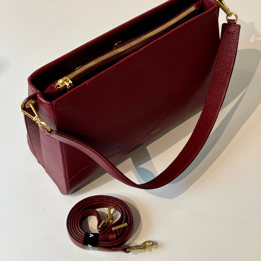 W5-8949 LEDA Borsa Large Doll Vinaccia