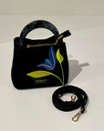 W6-3034 INGRID VISION Suede Nero Multi