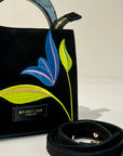 W6-3034 INGRID VISION Suede Nero Multi