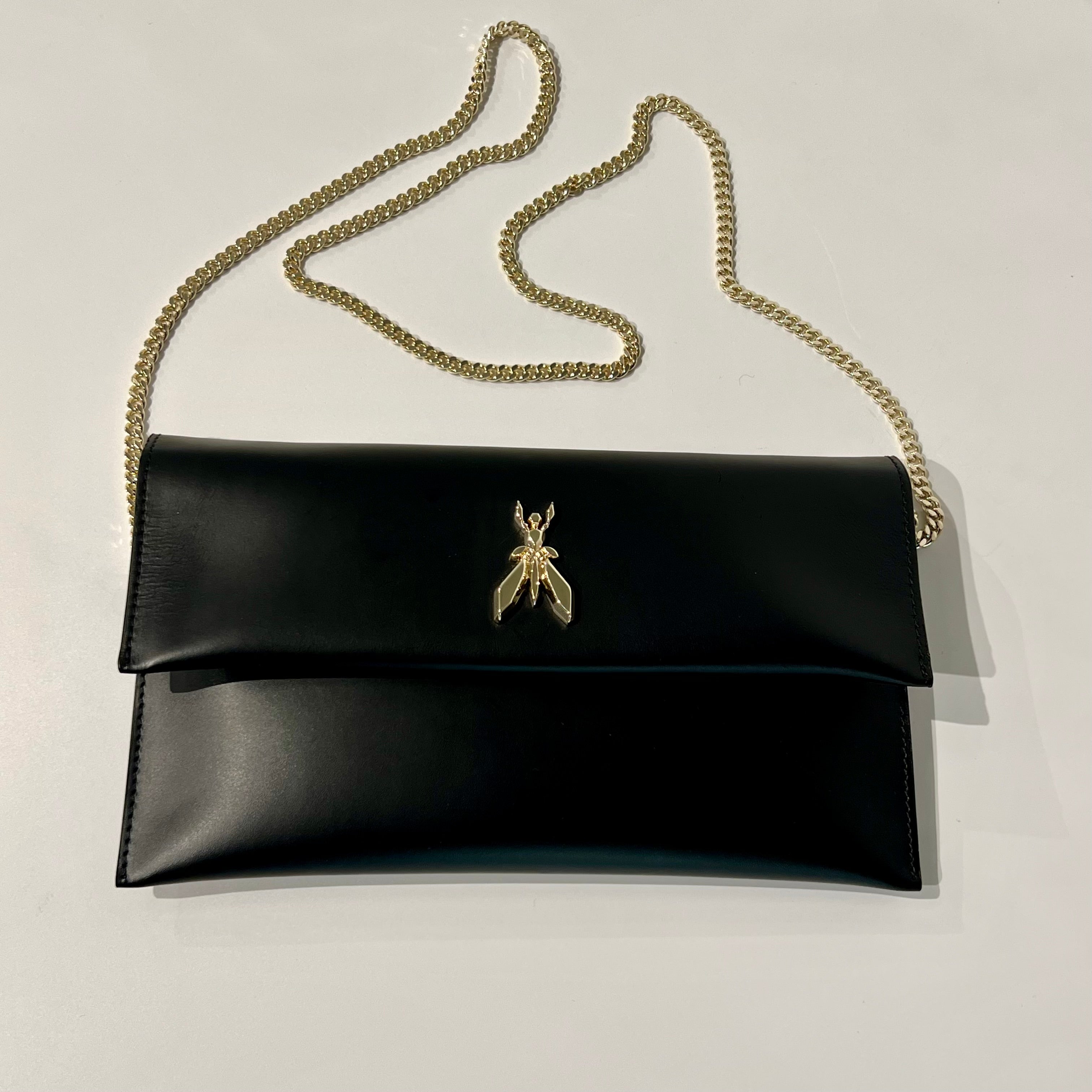 S-CB5460 Pochette Fly con Catena Black