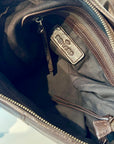 W5-9404 Shoulder Bag Pelle Borchie Coffe 760