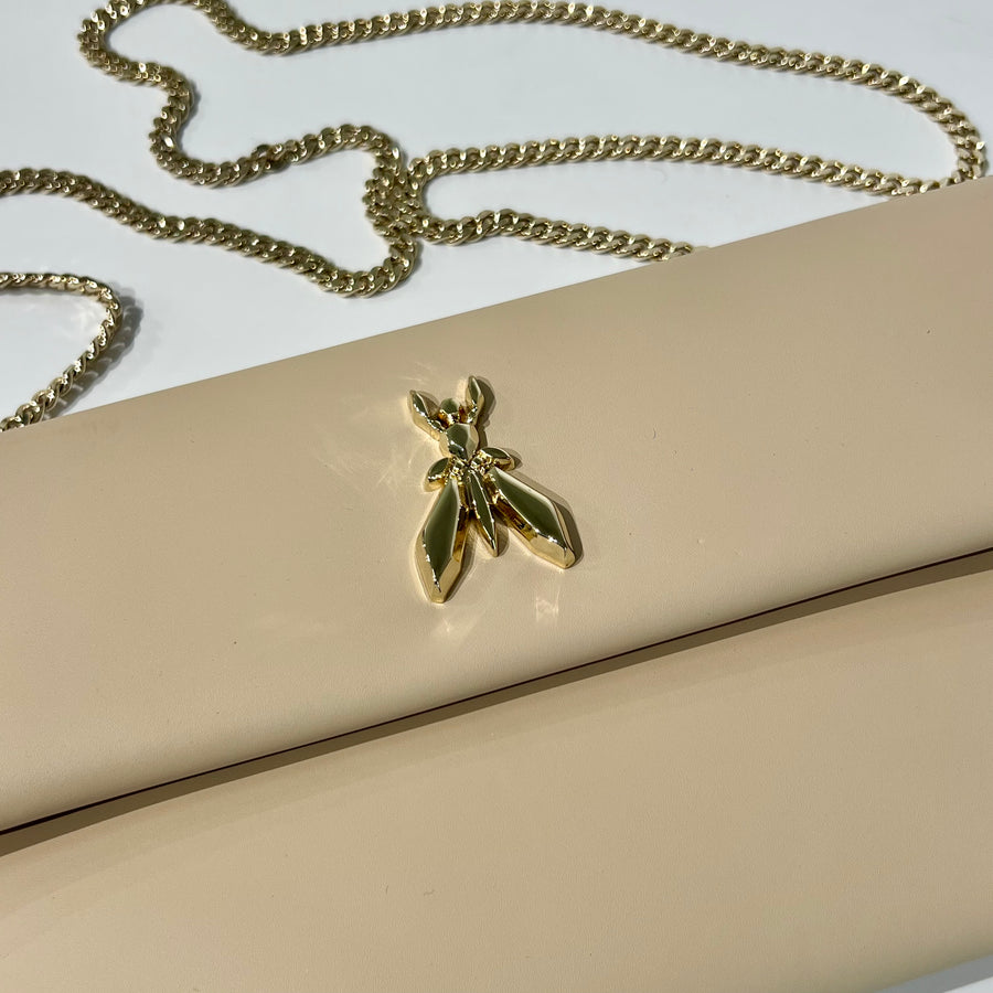 S-CB5460 Pochette Fly con Catena Ocean Sand