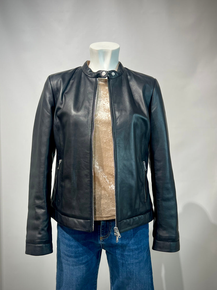 DW4-PASSION Giubbotto in Pelle Black Woman