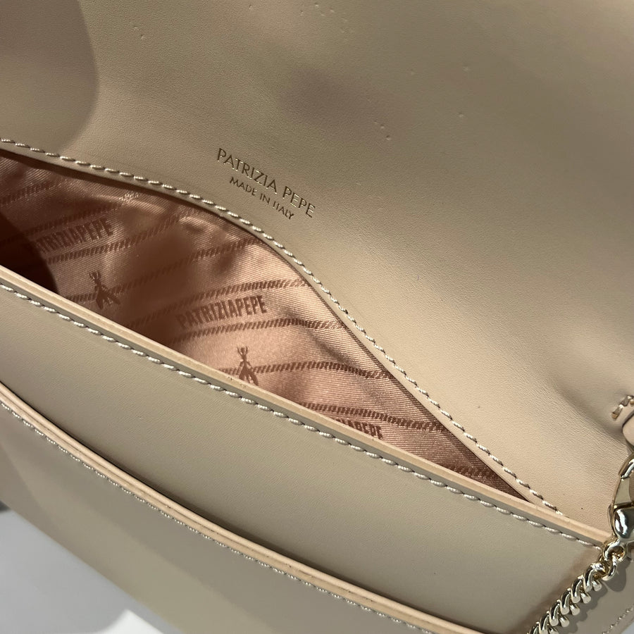 S-CB5460 Pochette Fly con Catena Ocean Sand