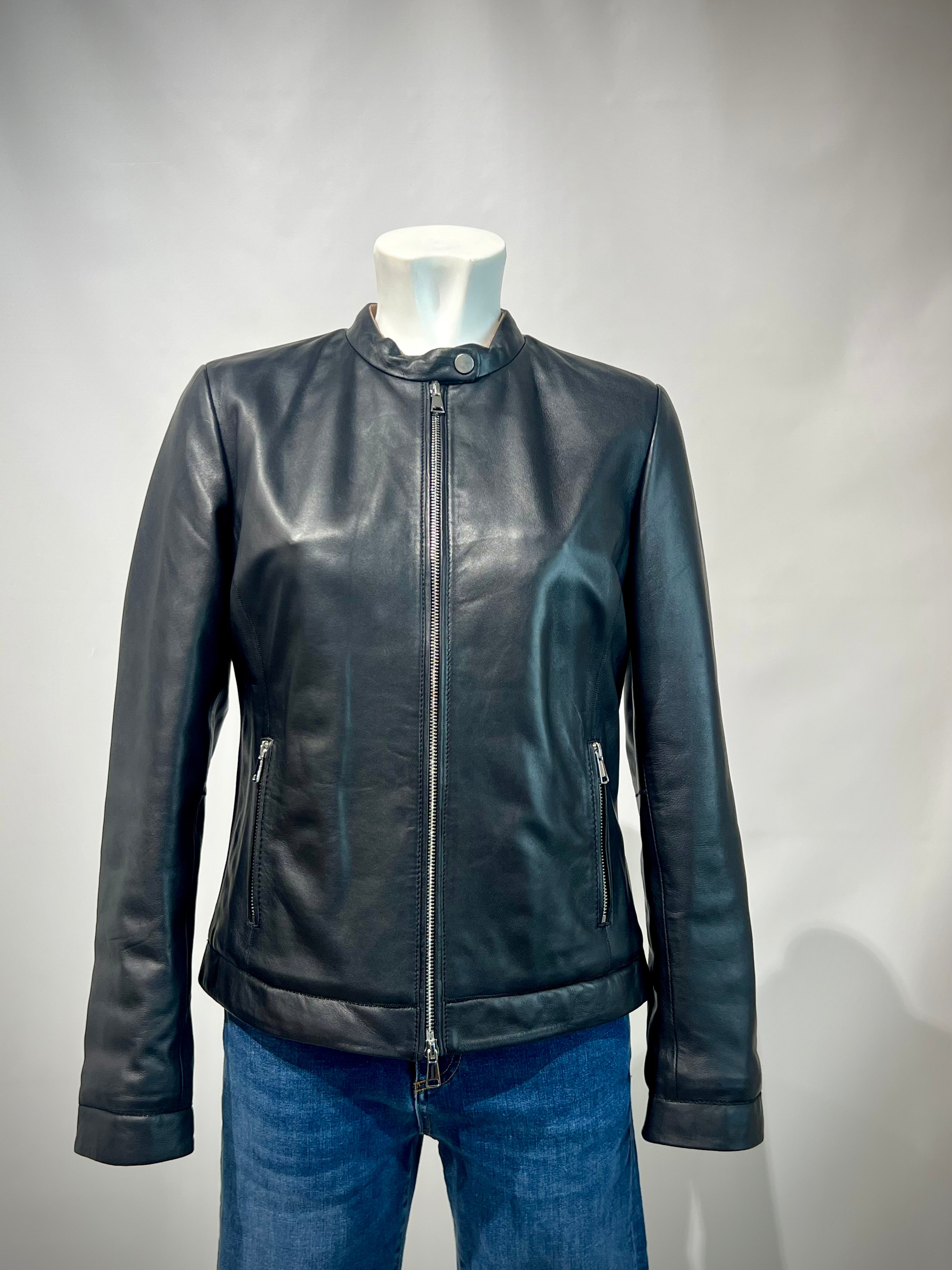 DW4-PASSION Giubbotto in Pelle Black Woman