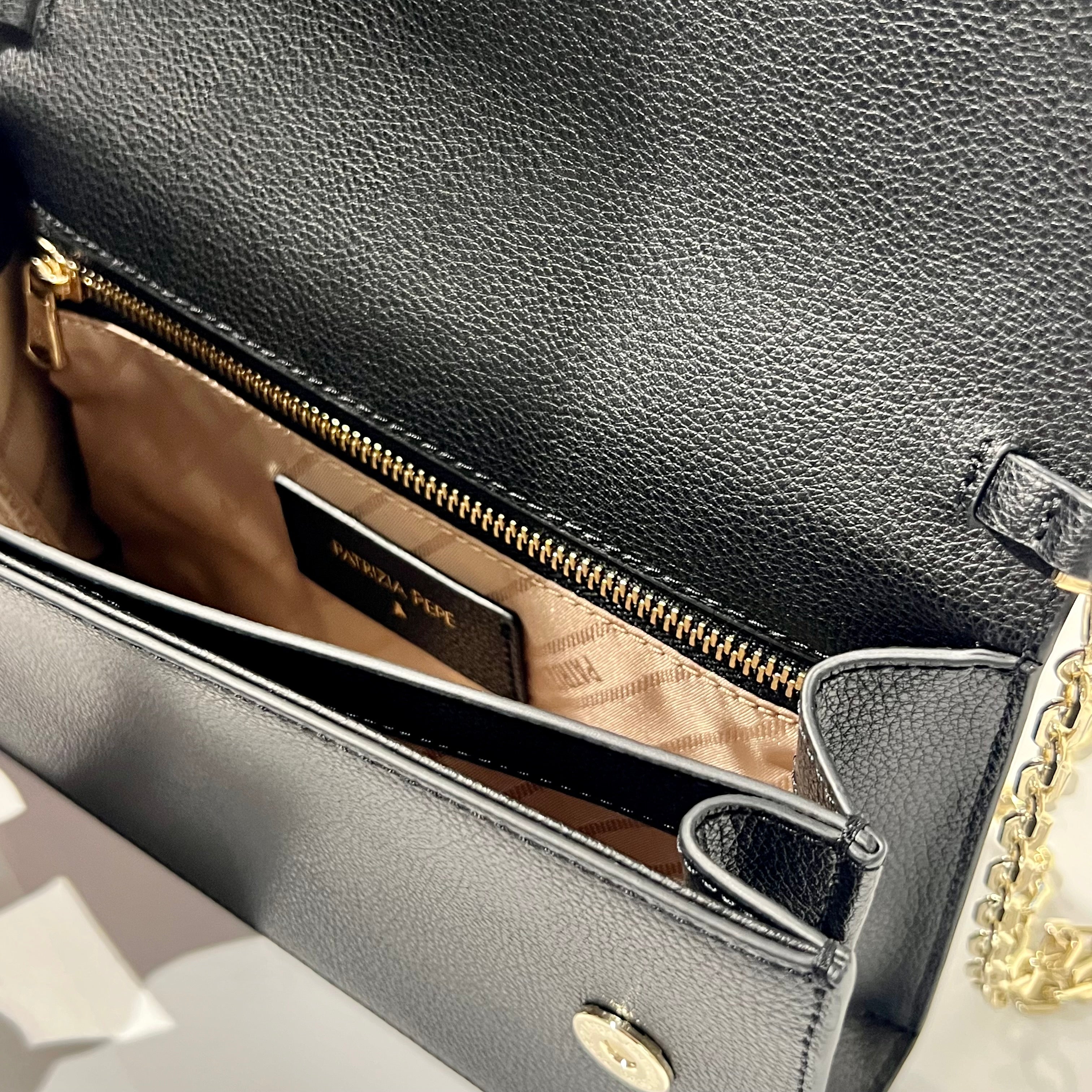 S-8B0069 Borsa Fly Black Gold