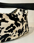 W5-5612 ROXANNE Borsa Large Cavallino Nero/Bianco