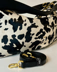 W5-5612 ROXANNE Borsa Large Cavallino Nero/Bianco