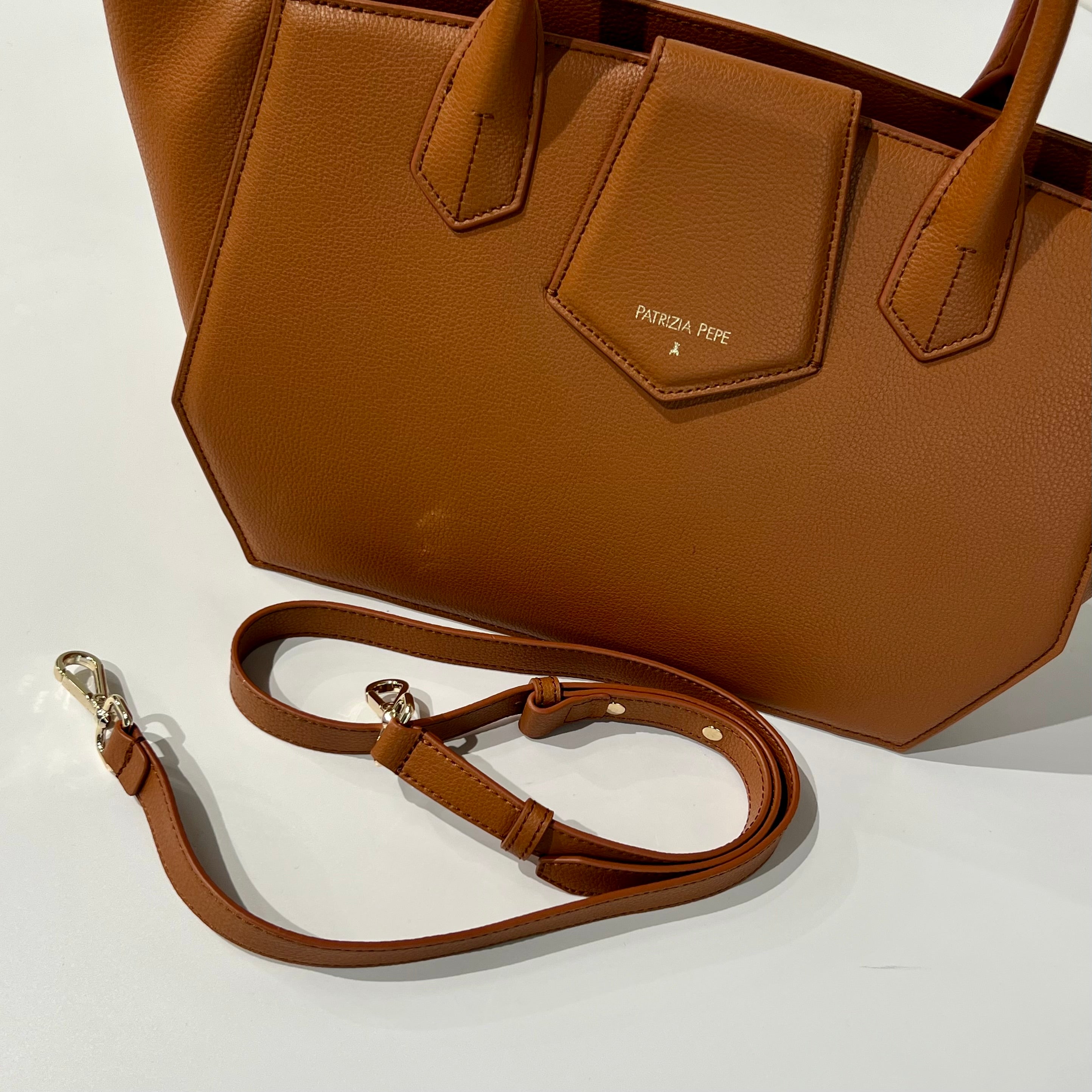 W-8B0040 Borsa a Mano Cuoio