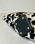 W5-5612 ROXANNE Borsa Large Cavallino Nero/Bianco