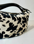 W5-5613 ROXANNE Borsa Small Cavallino Nero/Bianco