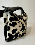 W5-5613 ROXANNE Borsa Small Cavallino Nero/Bianco