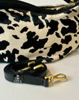 W5-5613 ROXANNE Borsa Small Cavallino Nero/Bianco