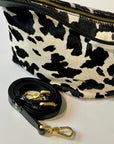 W5-5613 ROXANNE Borsa Small Cavallino Nero/Bianco