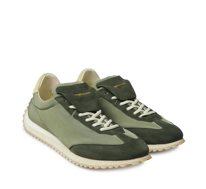 US6-3605 LOUIS GARAGE Sneakers Militare/Citrus Man