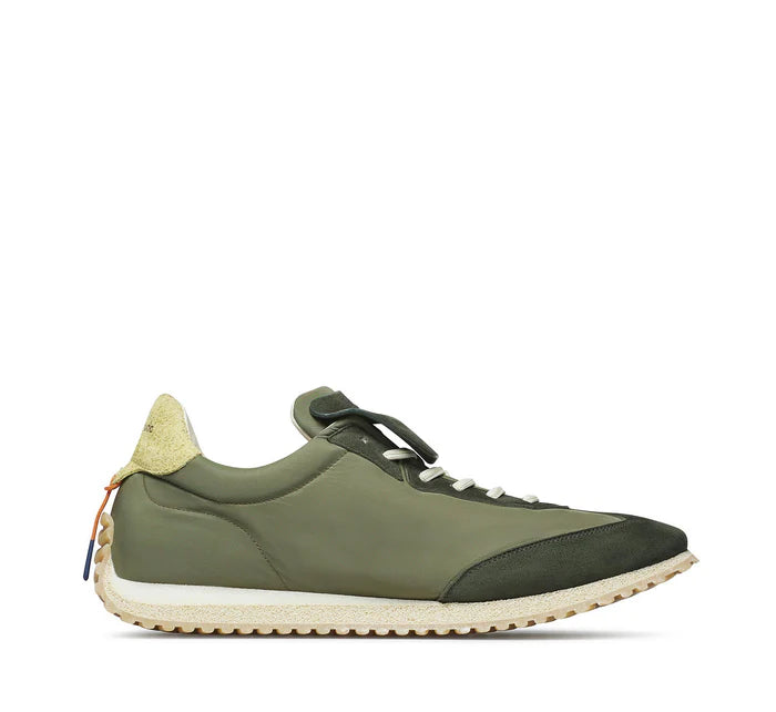 US6-3605 LOUIS GARAGE Sneakers Militare/Citrus Man