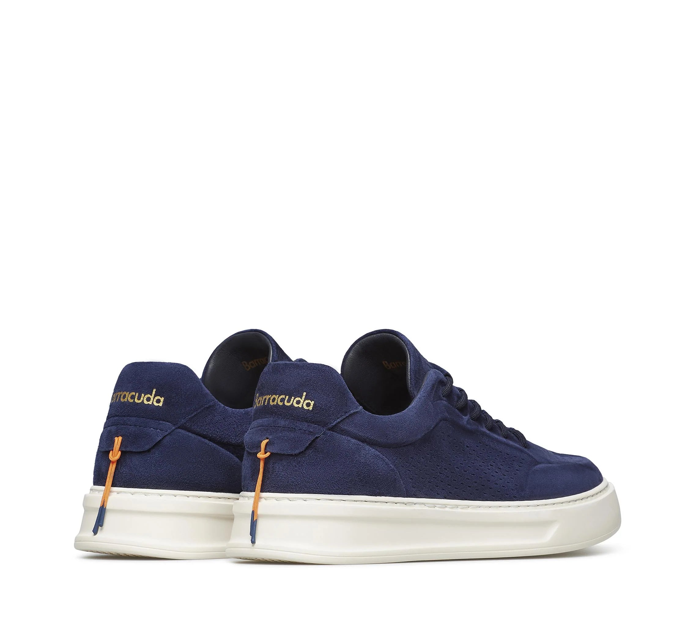 US6-3612 PHOENIX Sneakers Suede Blu Pilota Man