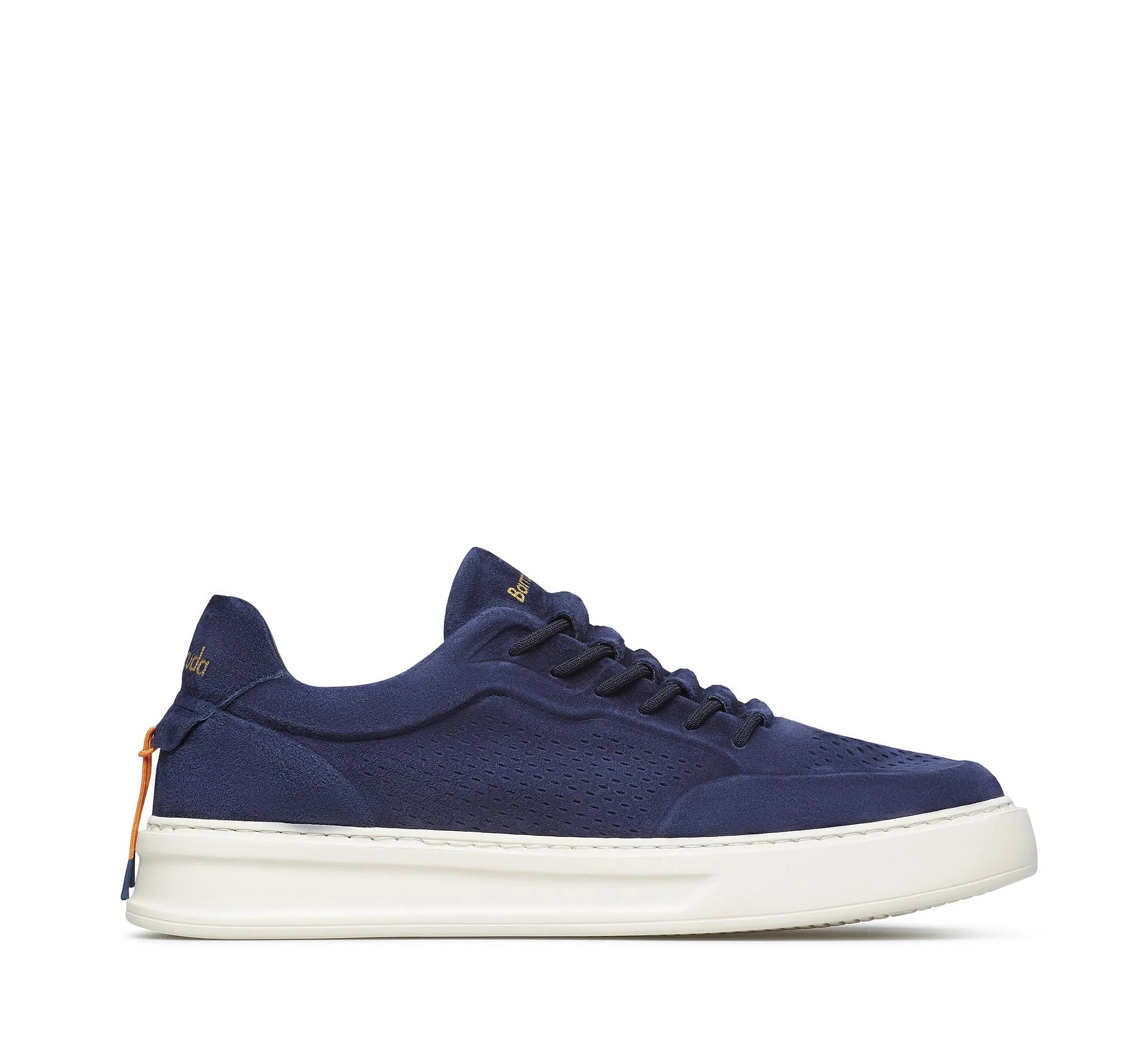 US6-3612 PHOENIX Sneakers Suede Blu Pilota Man