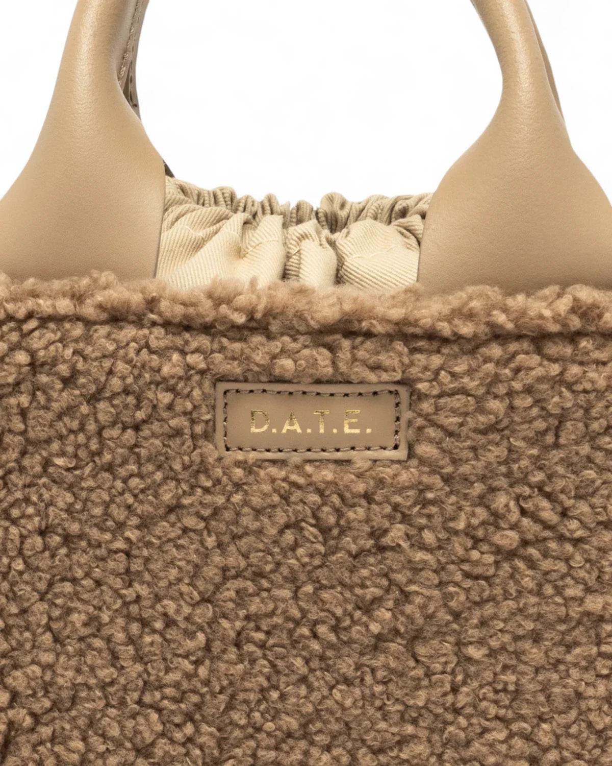 DW5-CUBO Bag Teddy Beige Woman