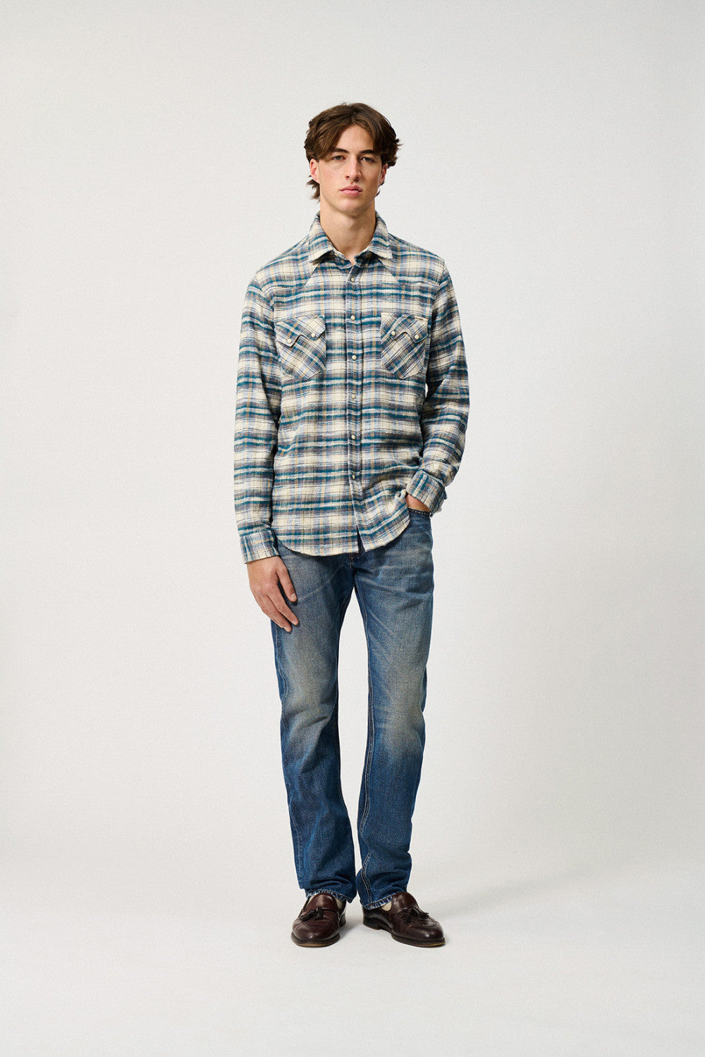 UW6-JULIAN Denim STONE DUST Man